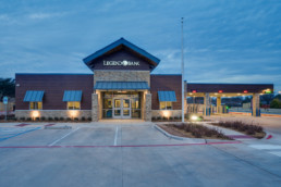 Commercial exterior image of Legend Bank in Wichita Falls, TX