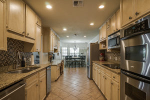 Interior image of a kitchen at a FSBO, for sale by homeowner, real estate listing in Wichita Falls, TX