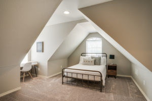 Interior image of a secondary bedroom at a FSBO, for sale by homeowner, real estate listing in Wichita Falls, TX