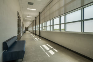 Hallway at Wichita Falls ISD Career Education Center