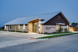 Commercial photography of Hospital Outreach Center in Weatherford, Texa