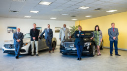 Patterson Auto Group - Group Portrait at Mercedes Benz - Commercial Photographer