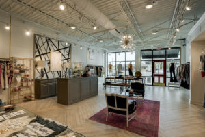 Portfolio image of renovation at Sewn Shop in Wichita Falls, TX