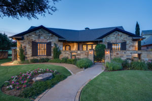 Twilight exterior image of a home in Wichita Falls, TX
